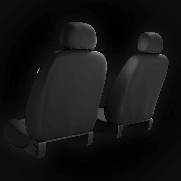 Fundas universales para asientos de coche para Mitsubishi L200 I, II, III,  IV, V, VI (1993-.) - Auto-Dekor - Comfort - gris gris