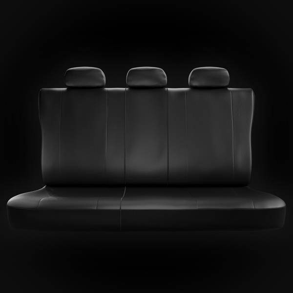 Fundas universales para asientos de coche para Mitsubishi L200 I, II, III,  IV, V, VI (1993-.) - Auto-Dekor - Comfort 1+1 - gris gris