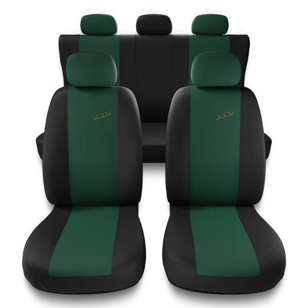 Ford Ka verde universal fundas para asientos funda del asiento auto ya referencias XR