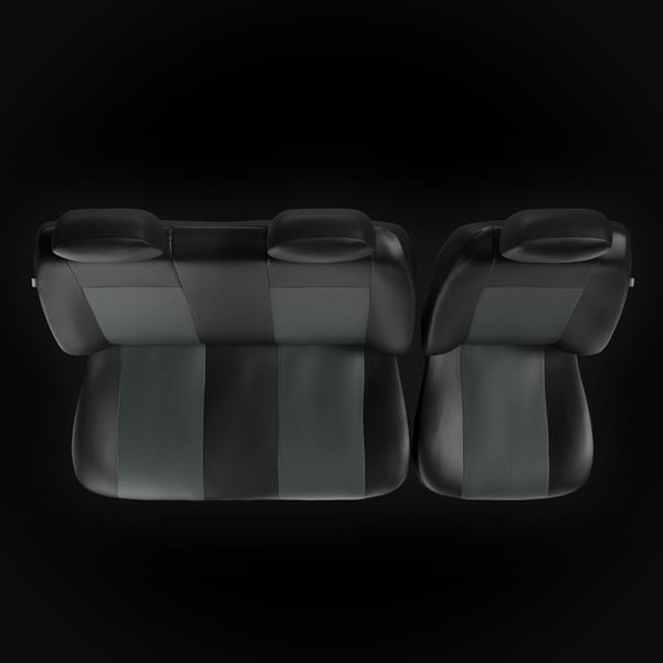Fundas universales para asientos de coche para Peugeot Boxer I, II, III  (1994-2019) - Auto-Dekor - Comfort 2+1 - negro negro