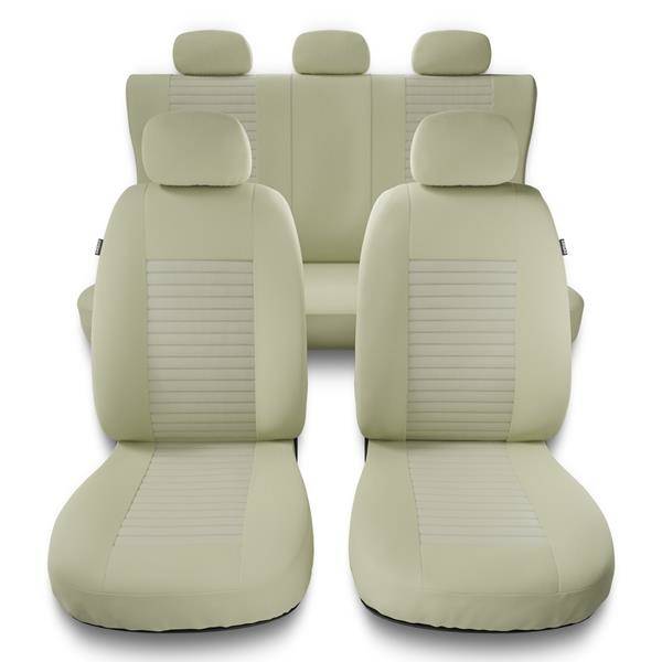 Fundas universales para asientos de coche para Renault Megane I, II, III, IV (1995-2019) Auto-Dekor - Modern - MC-3 (beige) MC-3 (beige) Tienda Carmager