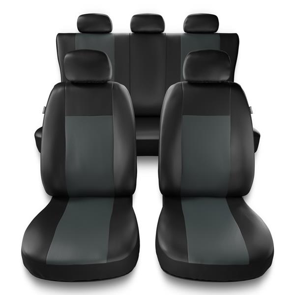 Fundas universales para asientos de coche para Suzuki Baleno I, II, III  (1995-2019) - Auto-Dekor - Comfort - gris gris