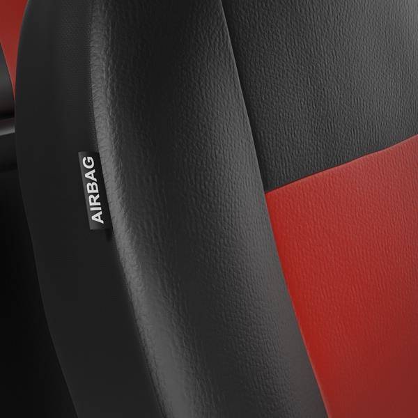 Fundas para asientos rojo/negro sp Suzuki Liana 