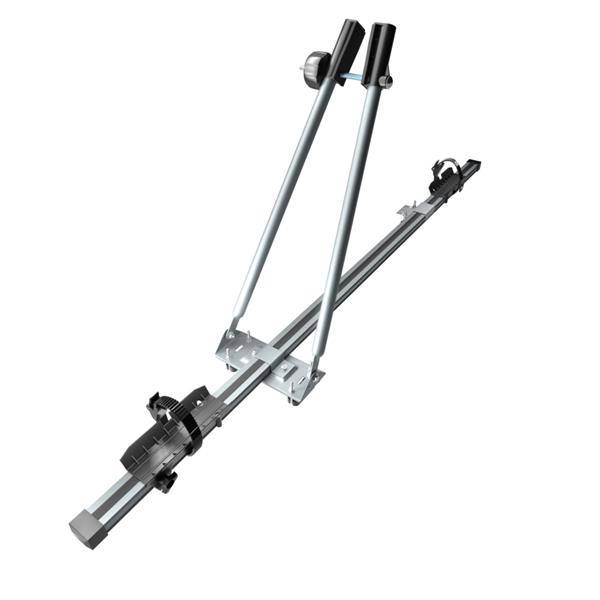 4x Portabicicletas de techo, Soporte para bicicletas para el techo del  coche con barra de aluminio con llave - Amos Aluminio 7608