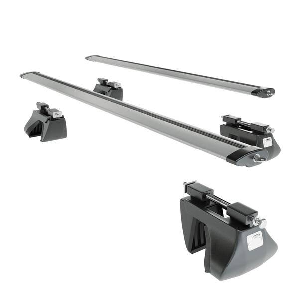 Portaequipajes (baca) de techo para Seat Tarraco SUV (2019-.) - baca  para coche - barras para techo de coche - Amos - Alfa - Dynamic - railing  barras de aluminio Alfa&Dynamic