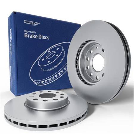 2x Discos de freno para Seat Altea Monovolumen (2004-2015) - ventilado - 288mm - Tomex - TX 71-31 (eje delantero)