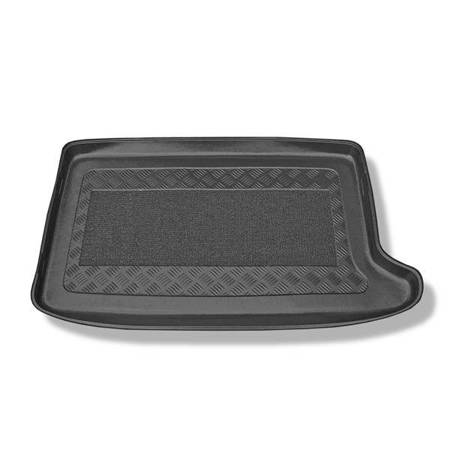 Alfombra para maletero para Audi A2 8Z Hatchback (1999-2005) - Protector maletero - Alfombrilla maletero antideslizante - Aristar - Standard - parte superior maletero; con rueda de repuesto completa