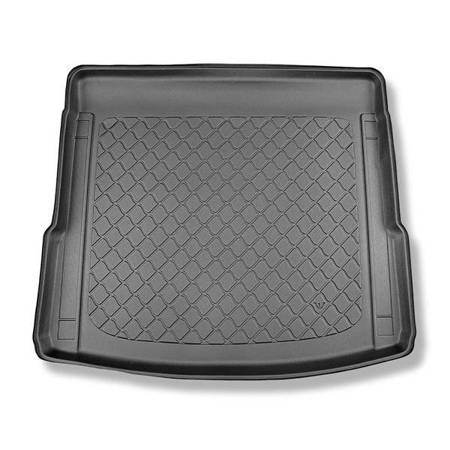 Alfombra para maletero para Audi Q5 II FY SUV (01.2017-....) - Protector maletero - Alfombrilla maletero antideslizante - Aristar - Guardliner - también para modelos con carriles de sujeción; no adecuado para versión TFSI e plug-in hybrid; asientos traser