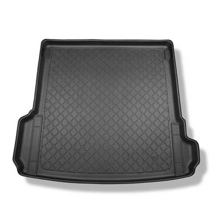 Alfombra para maletero para Audi Q7 4M SUV (06.2015-....) - Protector maletero - Alfombrilla maletero antideslizante - Aristar - Guardliner - 5/7 plazas (3 fila abatible); también para modelos con carriles de sujeción