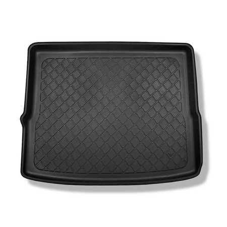 Alfombra para maletero para BMW X1 F48, U11 SAV (10.2015-....) - Protector maletero - Alfombrilla maletero antideslizante - Aristar - Guardliner - asiento trasero corredizo (atrás - adelante); no adecuado para versión Plug-in híbrida