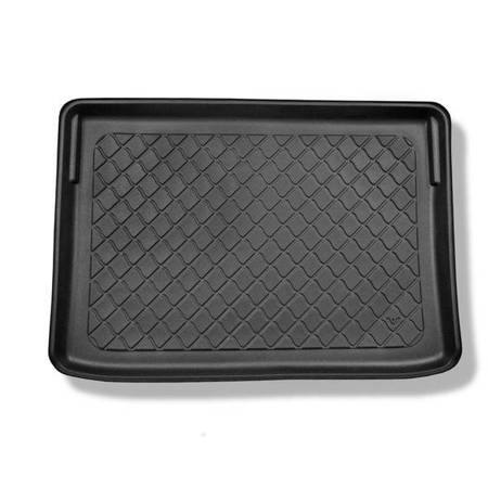 Alfombra para maletero para Citroen C3 Aircross II SUV (11.2017-....) - Protector maletero - Alfombrilla maletero antideslizante - Aristar - Guardliner - parte superior del maletero; modelos con base móvil del maletero (Flex Floor)