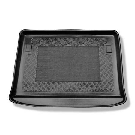 Alfombra para maletero para Citroen DS5 Hatchback (01.2012-12.2018) - Protector maletero - Alfombrilla maletero antideslizante - Aristar - Standard - sin subwoofer (sin sistema de sonido DENON); no adecuado para versión híbrida