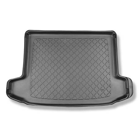 Alfombra para maletero para Hyundai Tucson III NX4 SUV (12.2020-....) - Protector maletero - Alfombrilla maletero antideslizante - Aristar - Guardliner - maletero superior; piso móvil en la posición más alta; compartimiento derecho desmonable en los model