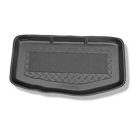 Alfombra para maletero para Kia Picanto II TA Hatchback (04.2011-03.2017) - Protector maletero - Alfombrilla maletero antideslizante - Aristar - Standard