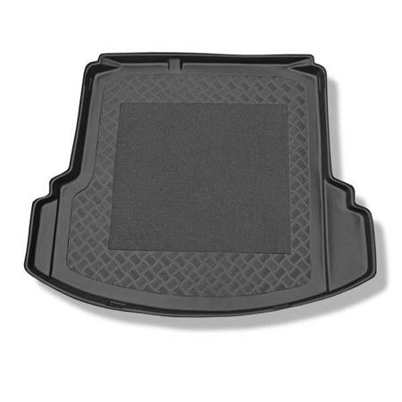 Alfombra para maletero para Volkswagen Jetta 1K Berlina (08.2005-2011) - Protector maletero - Alfombrilla maletero antideslizante - Aristar - Standard - con compartimentos izquierdo y derecho