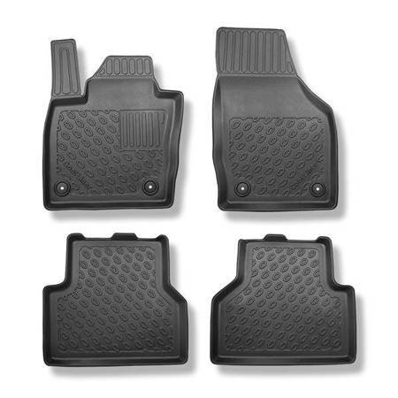 Alfombrillas de TPE para Audi Q3 SUV (08.2011-06.2018) - alfombras para coche - Aristar - Cool liner