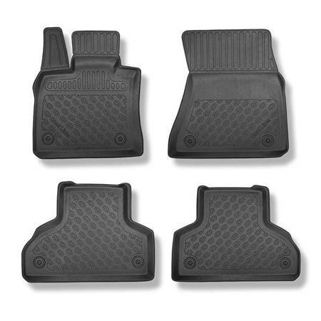 Alfombrillas de TPE para BMW X6 E71 SAC (06.2008-10.2014) - alfombras para coche - Aristar - Cool liner - sin la tercera fila