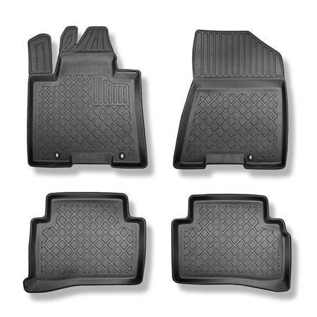 Alfombrillas de TPE para Hyundai Tucson II SUV (07.2015-09.2020) - alfombras para coche - Aristar - Guardliner