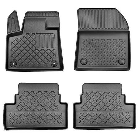 Alfombrillas de TPE para Peugeot 3008 II SUV (11.2016-11.2023) - alfombras para coche - Aristar - Guardliner - sin Hi-Fi-System FOCAL