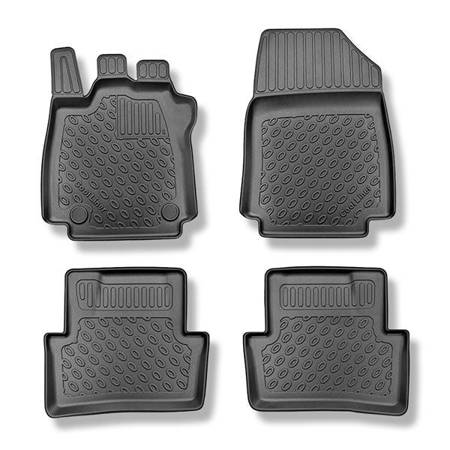 Alfombrillas de TPE para Renault Clio IV Hatchback (10.2012-08.2019) - alfombras para coche - Aristar - Cool liner