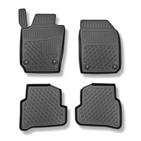 Alfombrillas de TPE para Skoda Fabia III NJ Hatchback (11.2014-08.2021) - alfombras para coche - Aristar - Cool liner