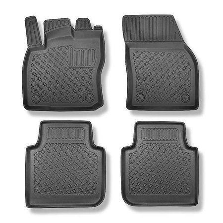 Alfombrillas de TPE para Skoda Kodiaq SUV (03.2017-....) - alfombras para coche - Aristar - Cool liner - 5 o 7 plazas; sin la tercera fila