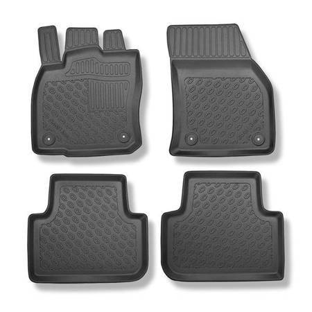 Alfombrillas de TPE para Volkswagen Golf VII Monovolumen (05.2014-2023) - alfombras para coche - Aristar - Cool liner