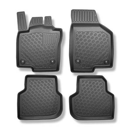 Alfombrillas de TPE para Volkswagen Jetta Berlina (01.2011-2018) - alfombras para coche - Aristar - Cool liner