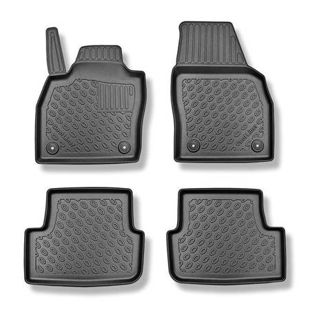 Alfombrillas de TPE para Volkswagen Polo VI 2G AW Hatchback (10.2017-....) - alfombras para coche - Aristar - Cool liner