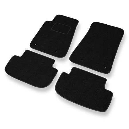 Alfombrillas de fieltro para Chevrolet Camaro V (2009-2015) - alfombras para coche - negro - DGS Autodywan