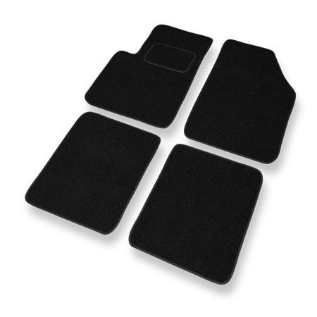 Alfombrillas de fieltro para Dodge Journey (2008-2020) - alfombras para coche - negro - DGS Autodywan