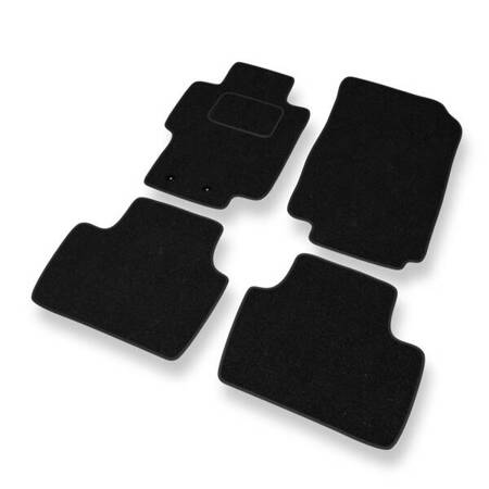 Alfombrillas de fieltro para Honda Accord VII (2003-2007) - alfombras para coche - negro - DGS Autodywan