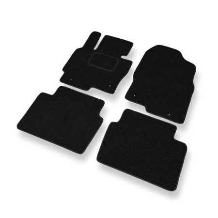 Alfombrillas de fieltro para Mazda CX-5 I (2012-2017) - alfombras para coche - negro - DGS Autodywan