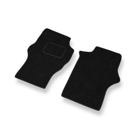 Alfombrillas de fieltro para Mitsubishi L400 (1994-2007) - alfombras para coche - negro - DGS Autodywan