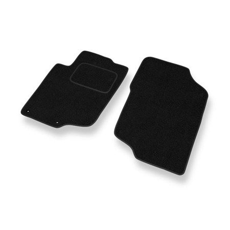 Alfombrillas de fieltro para Peugeot 207 (2006-2012) - alfombras para coche - negro - DGS Autodywan