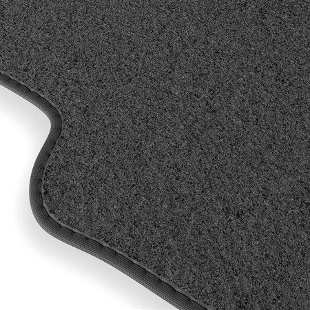 Alfombrillas de velour para Peugeot 208 (2012-2019) - alfombras para coche  - gris - DGS Autodywan gris