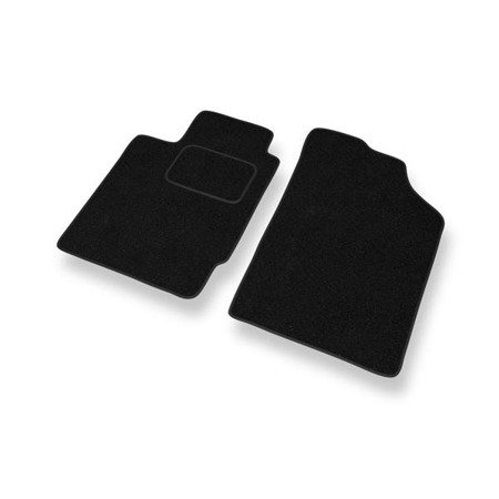 Alfombrillas de fieltro para Renault Clio II (1998-2012) - alfombras para coche - negro - DGS Autodywan