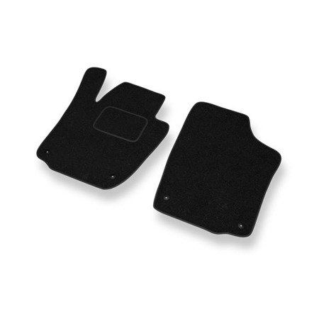 Alfombrillas de fieltro para SEAT Toledo IV (2012-2018) - alfombras para coche - negro - DGS Autodywan