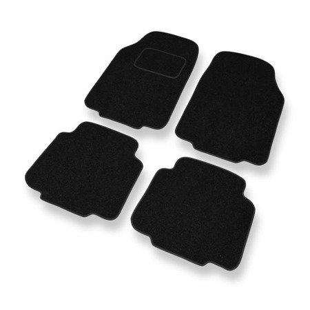 Alfombrillas de fieltro para Subaru Justy IV (2007-2010) - alfombras para coche - negro - DGS Autodywan