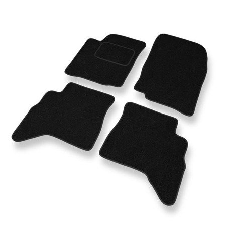 Alfombrillas de fieltro para Suzuki Grand Vitara I (1997-2005) - alfombras para coche - negro - DGS Autodywan