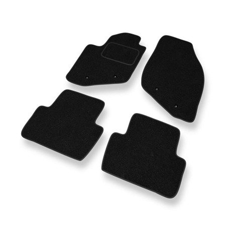 Alfombrillas de fieltro para Volvo XC70 I (2000-2007) - alfombras para coche - negro - DGS Autodywan