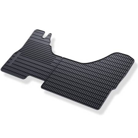 Alfombrillas de goma para Iveco Daily III (2000-2006) - alfombras para coche - negro - Geyer & Hosaja - 811/1C