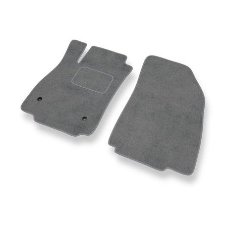 Alfombrillas de velour para Chevrolet Trax (2012-....) - alfombras para coche - gris - DGS Autodywan