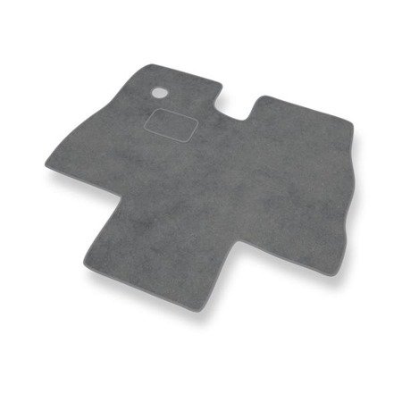 Alfombrillas de velour para Fiat Ducato II (1994-2006) - alfombras para coche - gris - DGS Autodywan