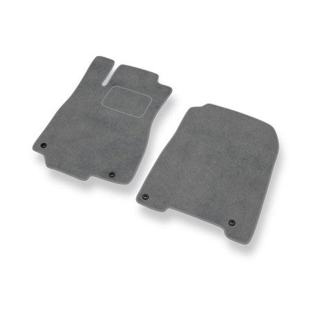 Alfombrillas de velour para Honda CR-V IV (2012-2018) - alfombras para coche - gris - DGS Autodywan