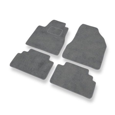 Alfombrillas de velour para Lexus RX II XU30 (2003-2009) - alfombras para coche - gris - DGS Autodywan