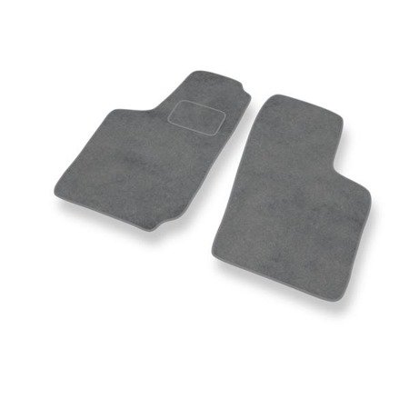 Alfombrillas de velour para Opel Combo B (1993-2001) - alfombras para coche - gris - DGS Autodywan