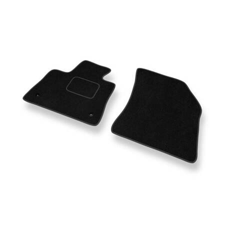 Alfombrillas de velour para Peugeot 3008 II (2016-....) - alfombras para coche - negro - DGS Autodywan