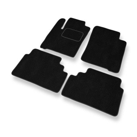 Alfombrillas de velour para Renault Scenic I (1996-2003) - alfombras para coche - negro - DGS Autodywan