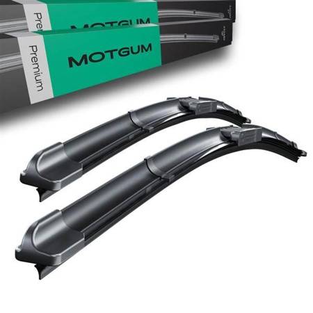 Escobillas limpiaparabrisas para la luna delantera para Audi A3 8L Hatchback (09.1996-06.2003) - Motgum - escobillas planas Premium